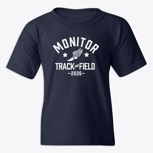 Monitor Elementary School Track and Field Youth T-shirt