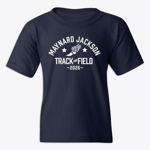 Maynard Jackson Elementary School Track and Field Youth T-shirt