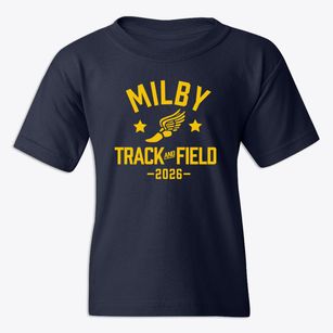 Milby High School Track and Field Youth T-shirt