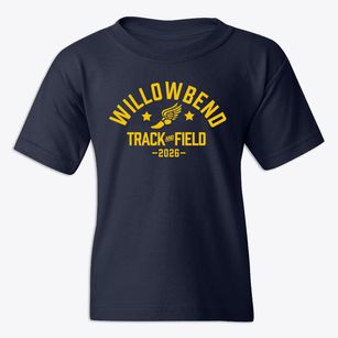 Willowbend Track and Field Youth T-shirt