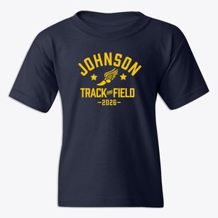 Johnson Elementary School Track and Field Youth T-shirt