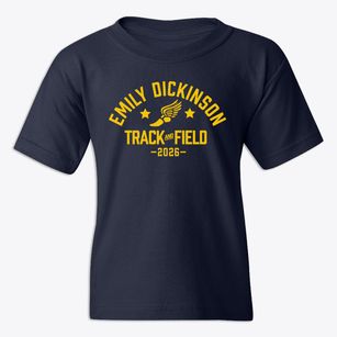 Emily Dickinson Elementary School Track and Field Youth T-shirt