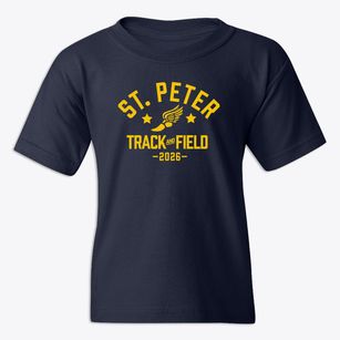 Saint Peter Lutheran School Track and Field Youth T-shirt