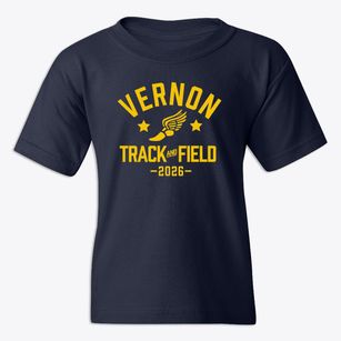 Vernon Middle School Track and Field Youth T-shirt