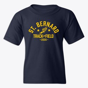 St Bernard Elementary School Track and Field Youth T-shirt