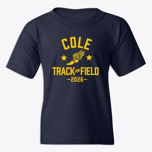 Cole Elementary School Track and Field Youth T-shirt