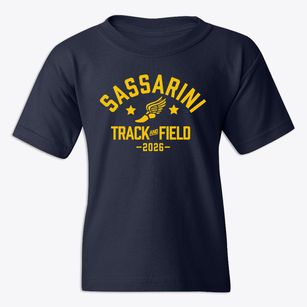 Sassarini Elementary School Track and Field Youth T-shirt