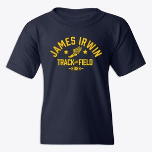 James Irwin Charter Elementary School Track and Field Youth T-shirt