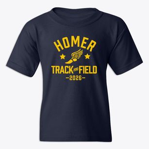 Homer High School Track and Field Youth T-shirt