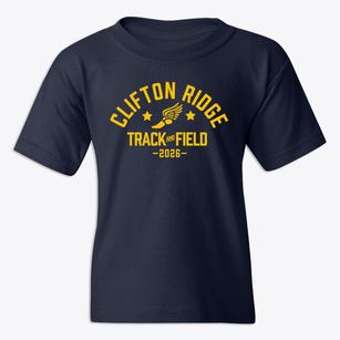 Clifton Ridge Middle School Track and Field Youth T-shirt