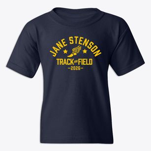 Jane Stenson Elementary School Track and Field Youth T-shirt