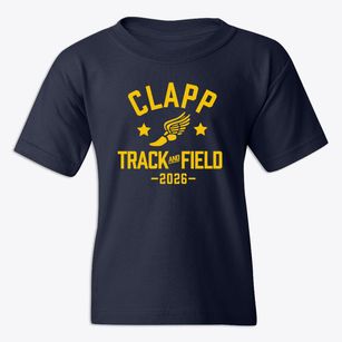 Clapp Elementary School Track and Field Youth T-shirt