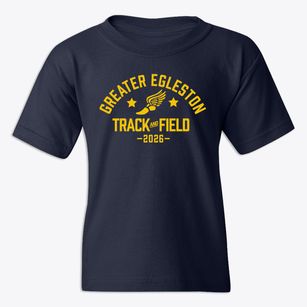 Greater Egleston Community High School Track and Field Youth T-shirt