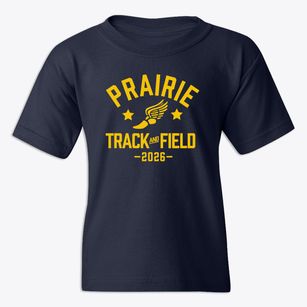 Prairie Baptist School Track and Field Youth T-shirt