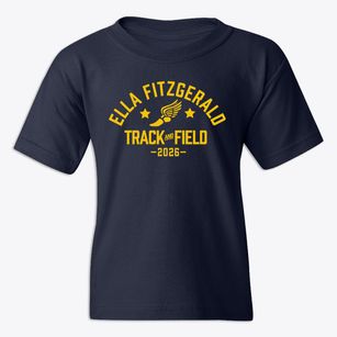 Ella Fitzgerald Elementary School Track and Field Youth T-shirt
