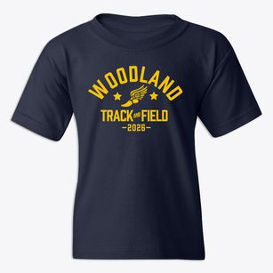 Woodland Elementary School Track and Field Youth T-shirt