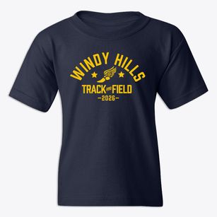 Windy Hills Elementary School Track and Field Youth T-shirt