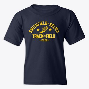 Smithfield-selma High School Track and Field Youth T-shirt