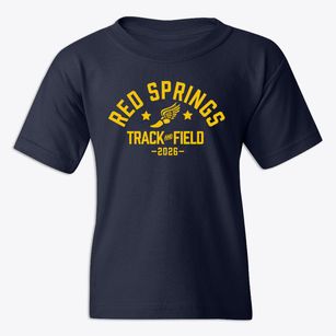 Red Springs Middle School Track and Field Youth T-shirt