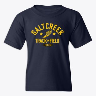 Saltcreek Elementary School Track and Field Youth T-shirt