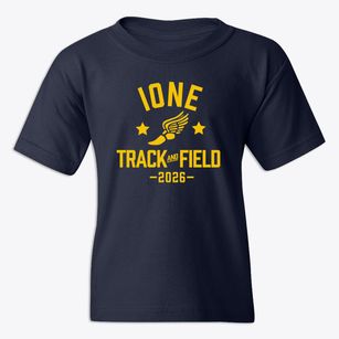 Ione School Track and Field Youth T-shirt