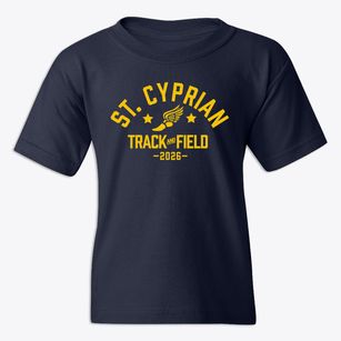 Saint Cyprian Junior School Track and Field Youth T-shirt