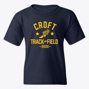 Croft Design Middle School Track and Field Youth T-shirt