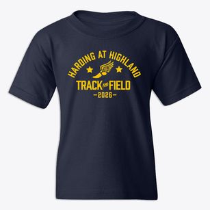 Harding Academy At Highland Track and Field Youth T-shirt