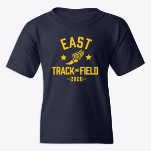 East Middle School Track and Field Youth T-shirt