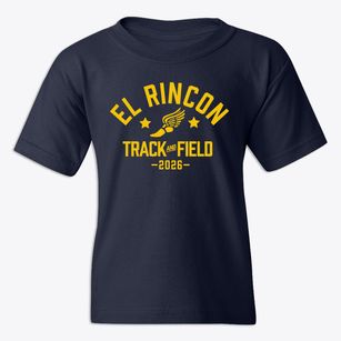 El Rincon Elementary School Track and Field Youth T-shirt