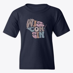  Wisconsin Pastel Youth T-shirt