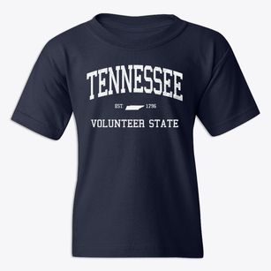  Tennessee Slogan Youth T-shirt