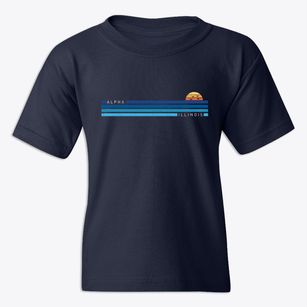 Alpha Illinois Water View Youth T-shirt