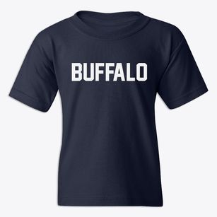 Buffalo Wyoming Classic Block Youth T-shirt
