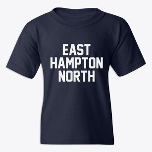East Hampton North New York Classic Block Youth T-shirt