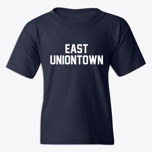 East Uniontown Pennsylvania Classic Block Youth T-shirt