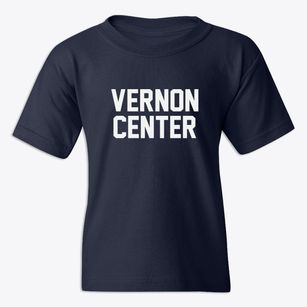 Vernon Center New Jersey Classic Block Youth T-shirt