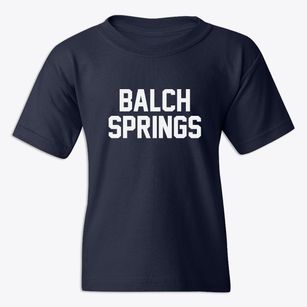 Balch Springs Texas Classic Block Youth T-shirt