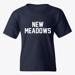 New Meadows Idaho Classic Block Youth T-shirt
