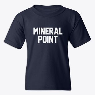 Mineral Point Missouri Classic Block Youth T-shirt