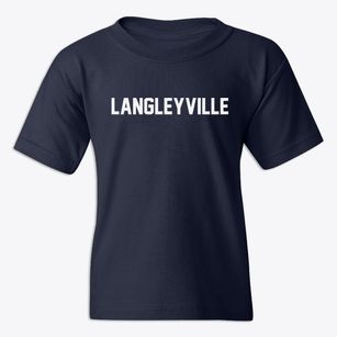 Langleyville Illinois Classic Block Youth T-shirt