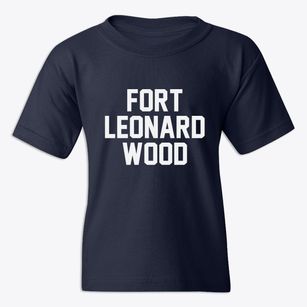Fort Leonard Wood Missouri Classic Block Youth T-shirt