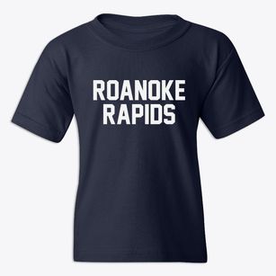 Roanoke Rapids North Carolina Classic Block Youth T-shirt