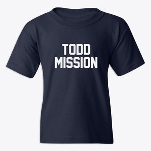 Todd Mission Texas Classic Block Youth T-shirt