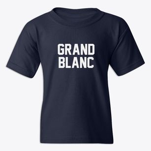Grand Blanc Michigan Classic Block Youth T-shirt