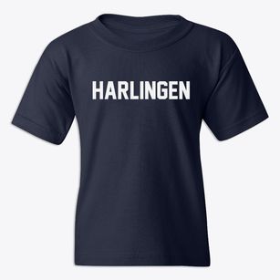 Harlingen Texas Classic Block Youth T-shirt