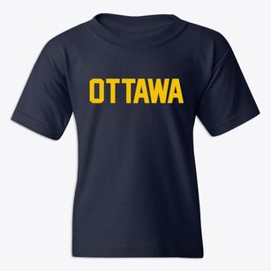 Ottawa Wisconsin Classic Block Youth T-shirt