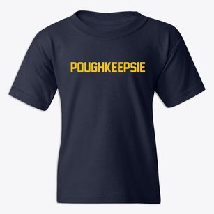 Poughkeepsie New York Classic Block Youth T-shirt