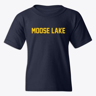 Moose Lake Minnesota Classic Block Youth T-shirt
