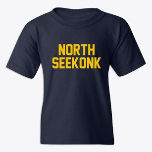 North Seekonk Massachusetts Classic Block Youth T-shirt